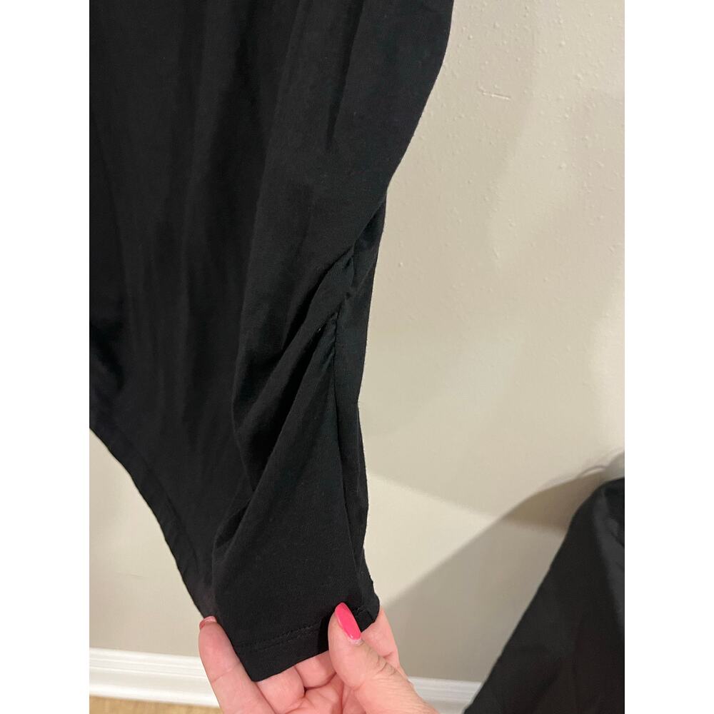 Motherhood Maternity Size Med Black Stretch Tank Top Minimal Basics - Picture 4 of 8